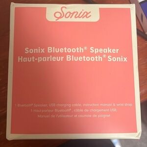 New Sonix BlueTooth Speaker Pink